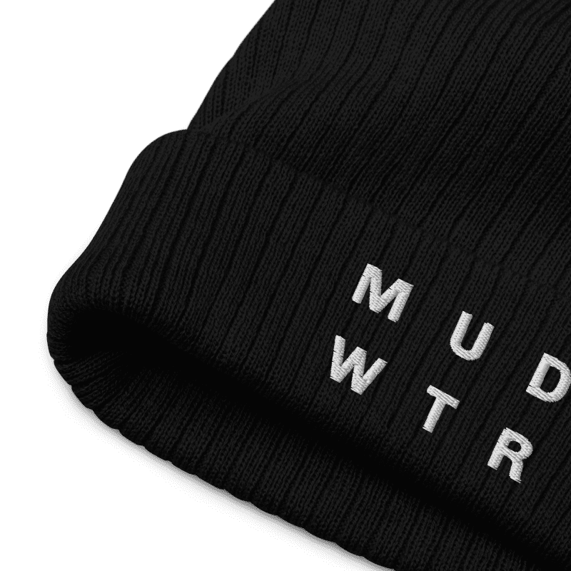 ribbed knit beanie black product details 6478f6ebcdfa6